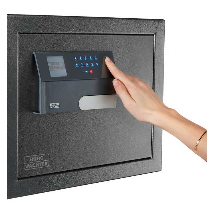 Coffre Fort à Poser électrique. 85L - TECHNOMAX - Mr.Bricolage