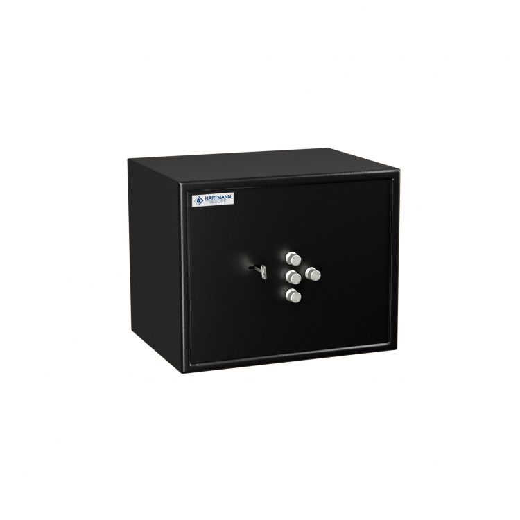 Coffre-fort Hartmann HT 0030 à clé et combinaison mécanique