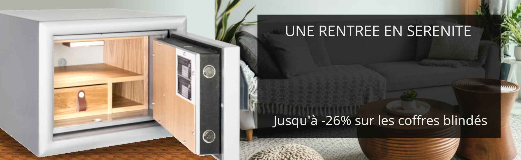 Promo coffre blindé classe 1
